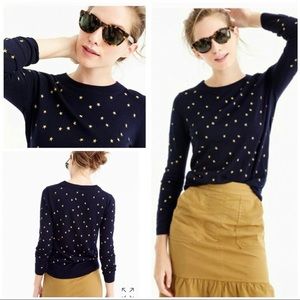 J. Crew Tippi Stars Sweater